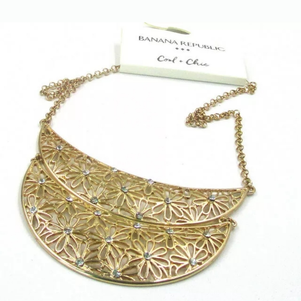 New Banana Republic Cool + Chic Diamante Necklace